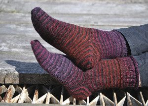 Red Rainbow Socks