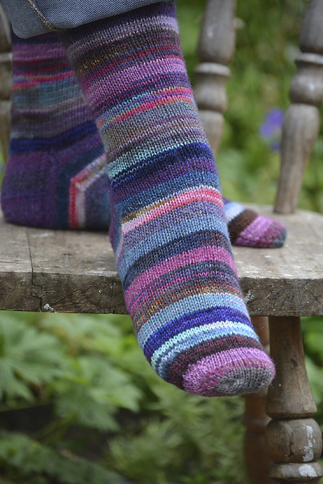 Leftover Sock Yarn Socks