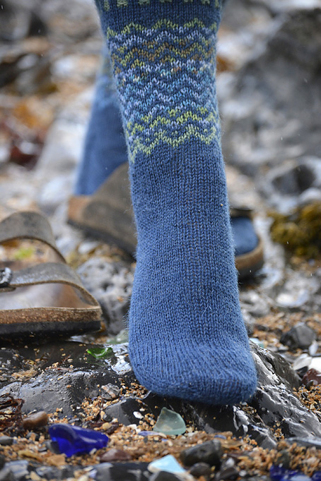 Fair isle Beachcombing Socks