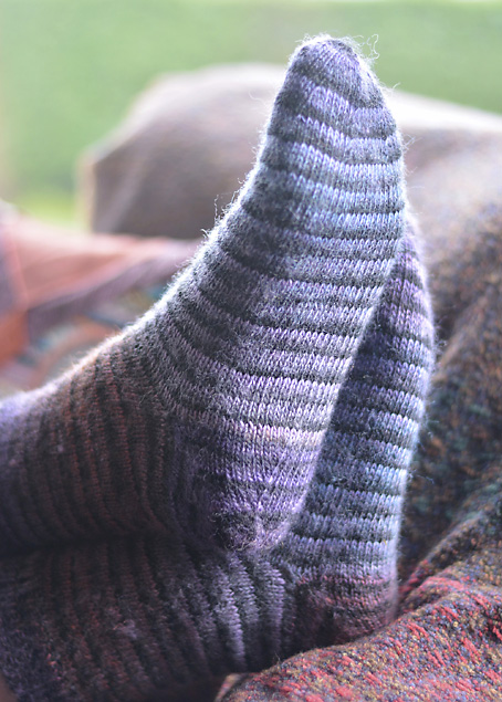 Lang Jawoll Magic Striped Socks Colour 840046