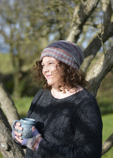 Schafepate Hat & Fingerless Mitts