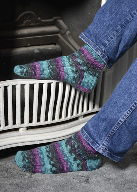 Opal Play 8824 k3 p1 rib socks