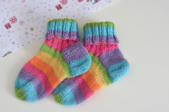 Ravelry: Basic Ribbed Socks pattern by Kate Atherley