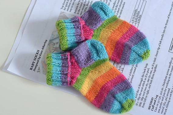 Kate Atherley Baby Socks