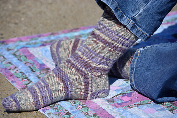 Wandering Sock Lettergesh Beach