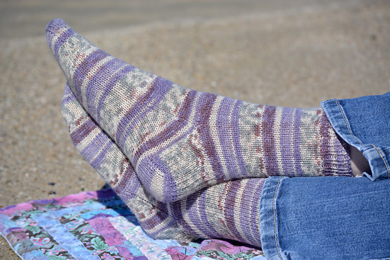 Wandering Sock Lettergesh Beach