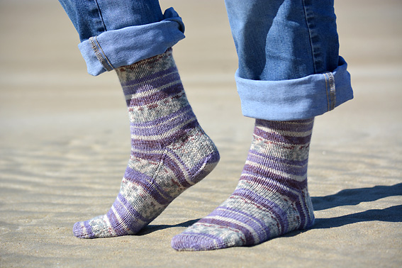Wandering Sock Lettergesh Beach