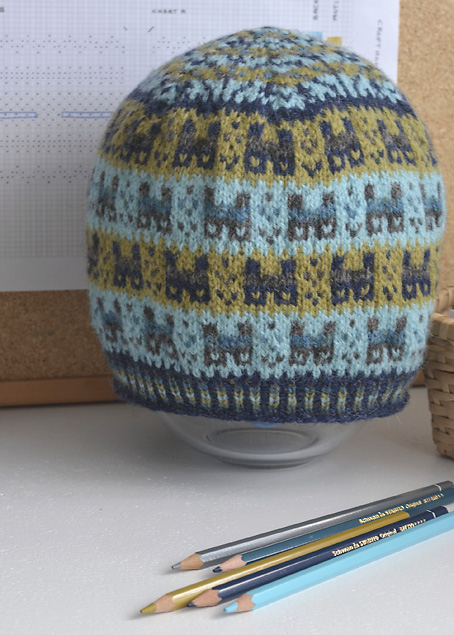 A Shetland Colour Story Crofthoose Hat