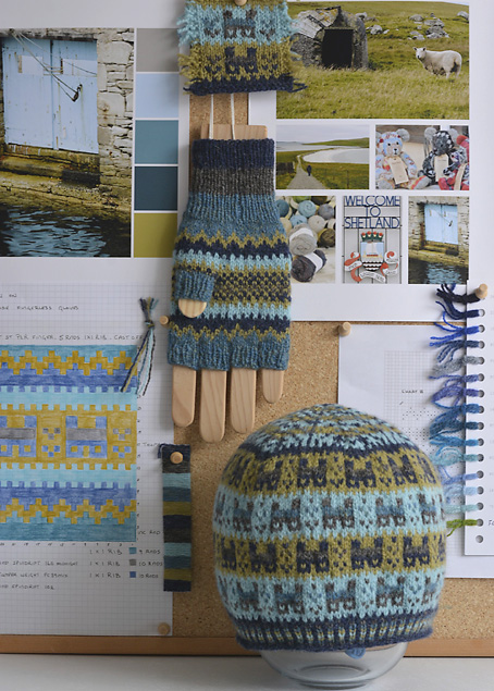 A Shetland Colour Story Crofthoose Hat