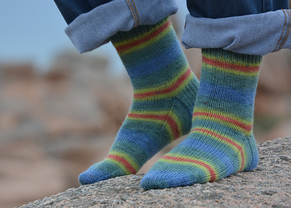 Little Yellow Daisy Socks