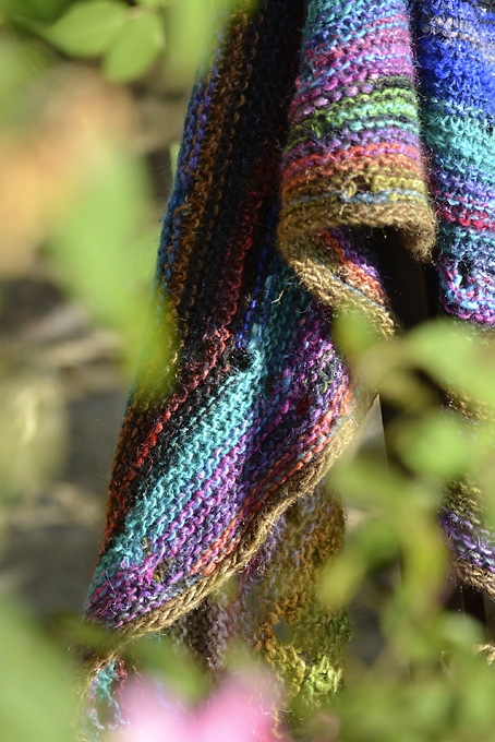 Noro Dotted Ray Shawl