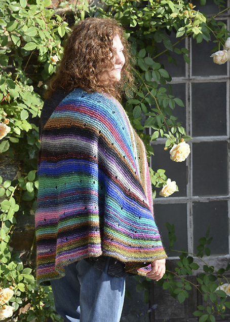 Noro Dotted Ray Shawl