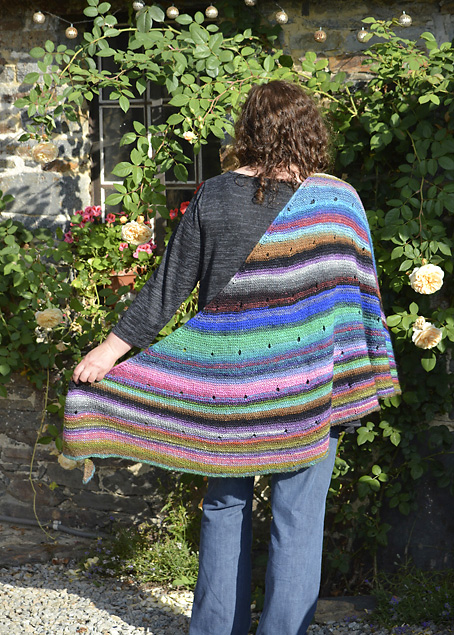 Noro Dotted Ray Shawl