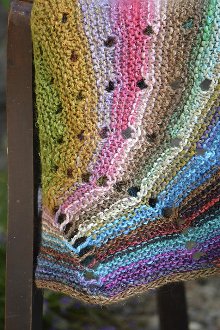 Noro Dotted Ray Shawl