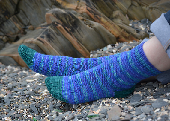 Neptune's Ocean Socks