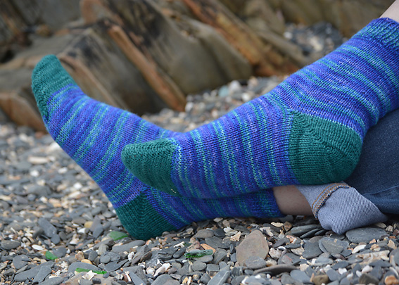 Neptune's Ocean Socks