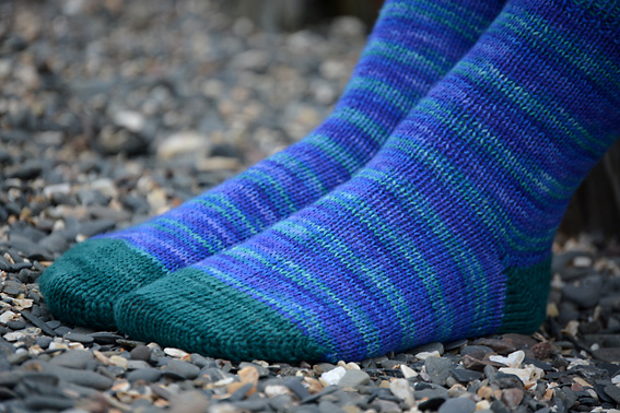 Neptune's Ocean Socks
