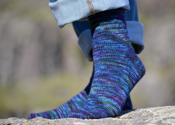 Dragonfly Hedgehog Fibres Socks