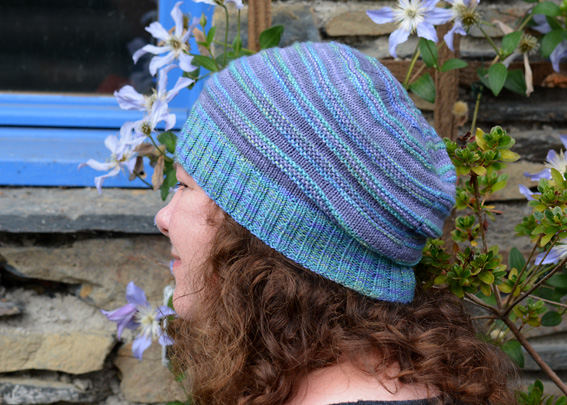 Rippling Purples Hat