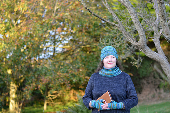 Hat, Fingerless Mitts & Slipstream Cowl