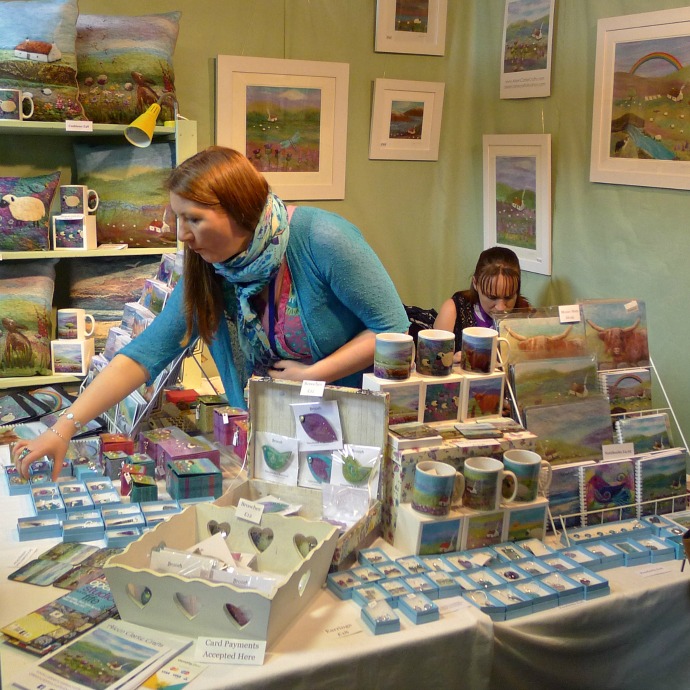 Aileen Clarke Crafts Stall