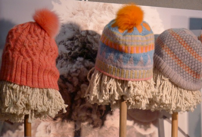 Colourful Hats with Pompoms