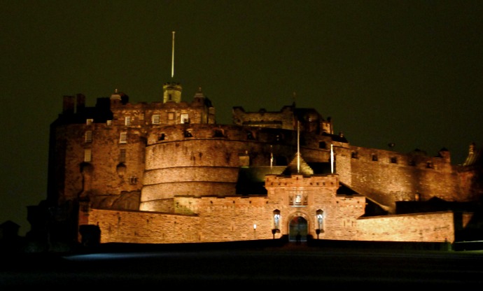 Edinburgh Castle at Night