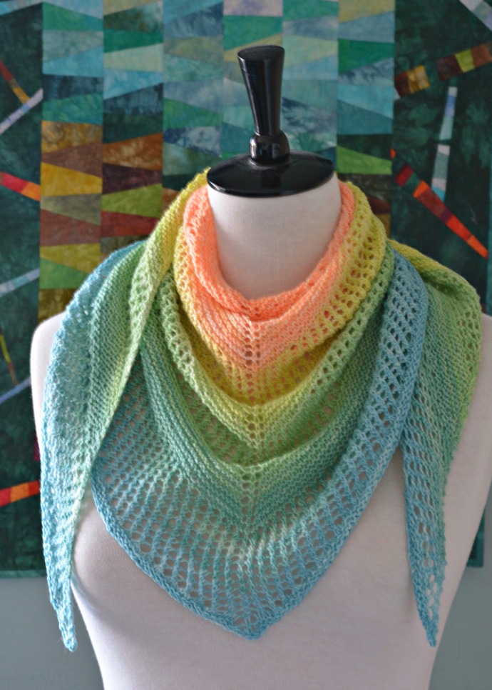 Reyna Shawl designed by Noora Backlund