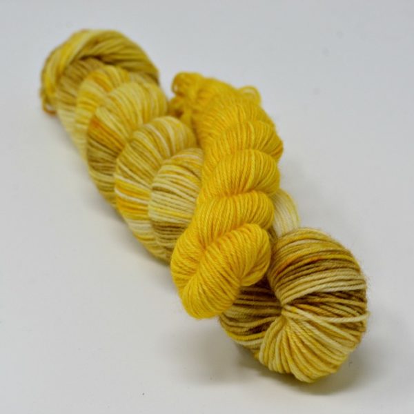 Butterscotch Hand Dyed Sock Yarn Set