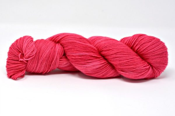 Fuchsia Funk Hand Dyed BFL Sock Yarn