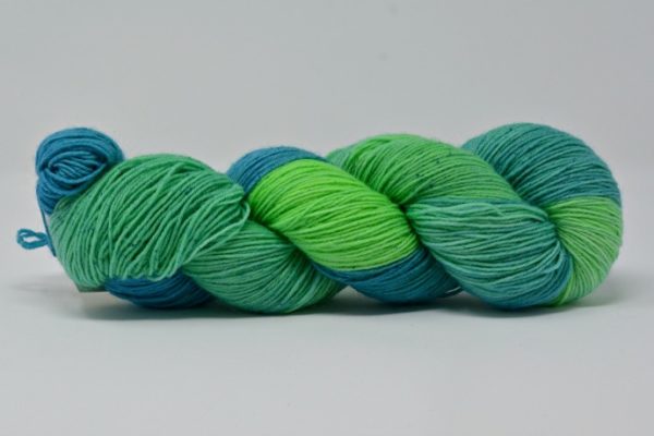 Jade Gem Opal Sock Yarn Hand Dyed