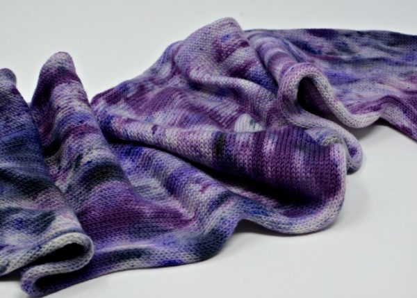 Dappled Grape Sock Blank