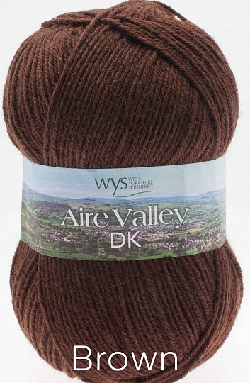 Shade 043-Gris 100 g Ball WEST YORKSHIRE SPINNERS Aire Valley DK