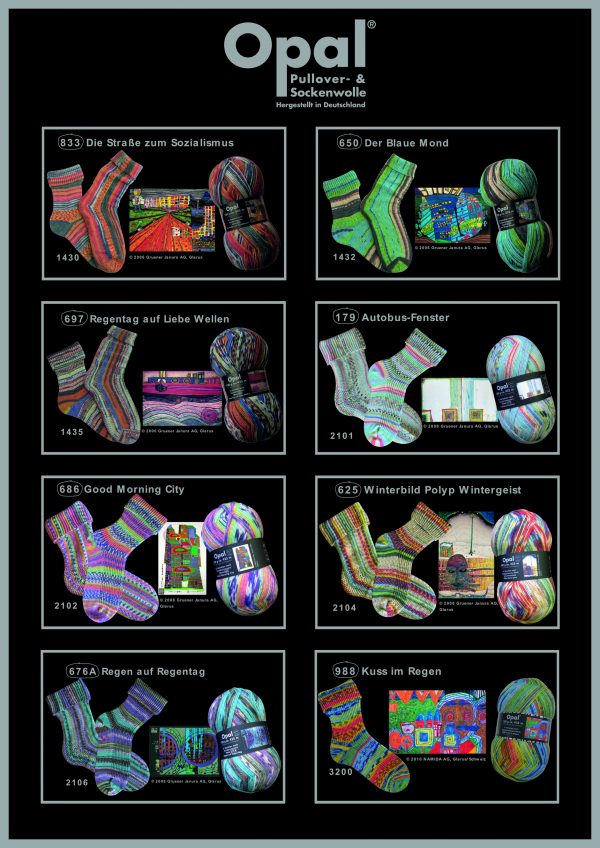 Opal Hundertwasser Sock Yarn