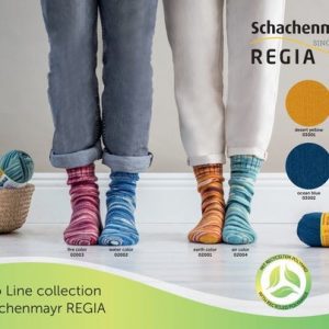Regia Eco Line Uni & Colour 4ply