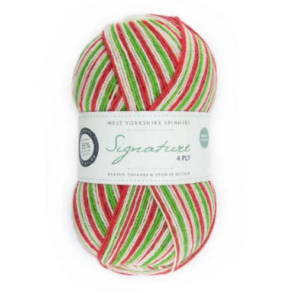 WYS Signature 4ply Christmas Sock Yarn - Image 4