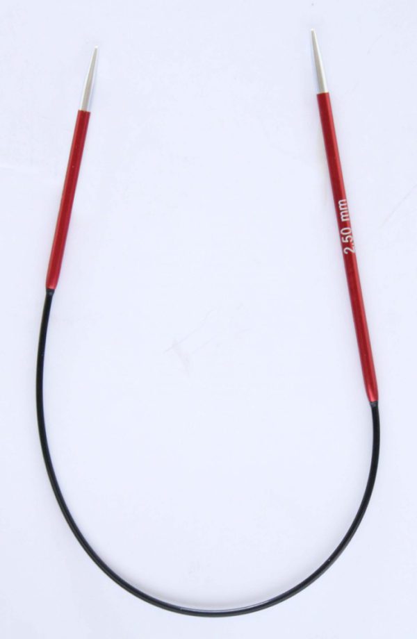 Knit Pro Zing 25cm Fixed Circular Needles