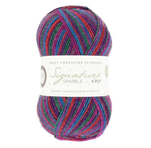 WYS Signature 4ply Christmas Sock Yarn - Image 2