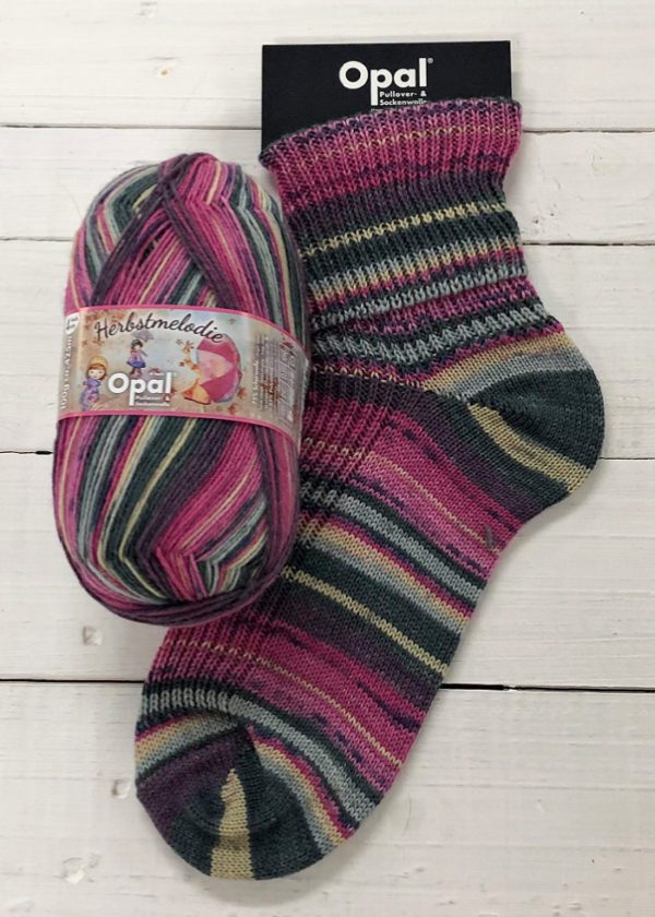 Opal Autumn Melody Sock Yarn - Image 5