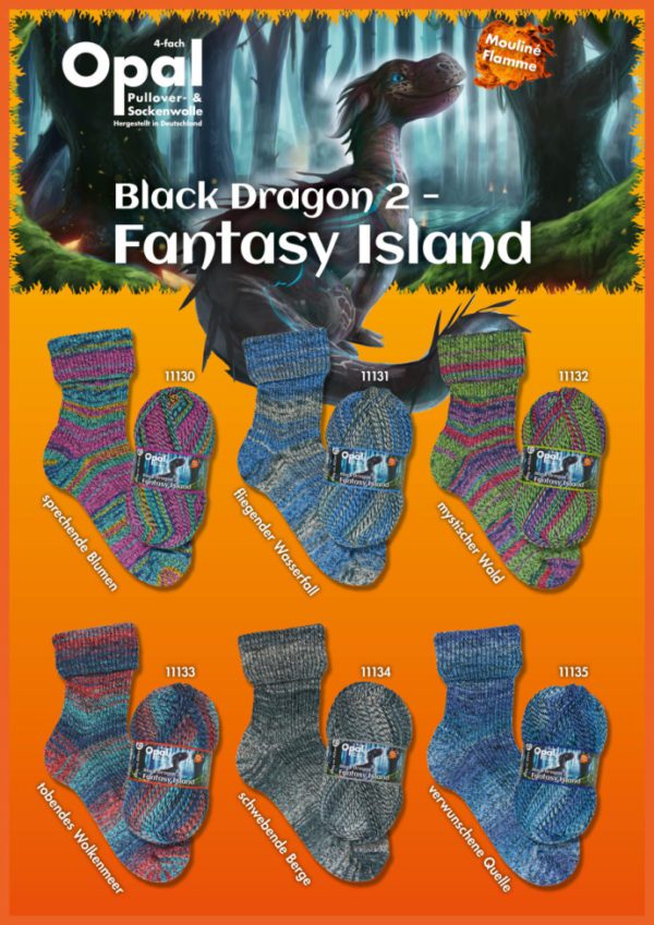 Opal Black Dragon 2 Fantasy Island