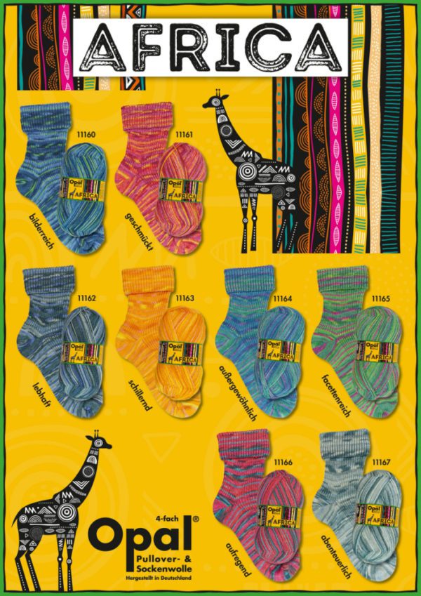 Opal Africa 4ply Sock Yarn