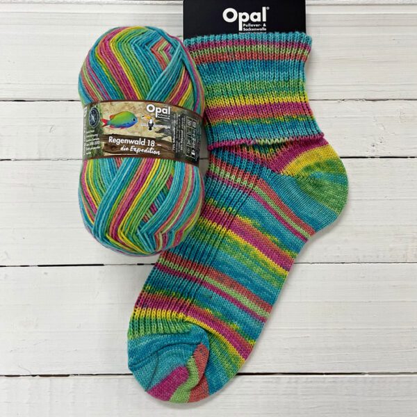 Opal Rainforest 18 Sock Yarn - Image 6