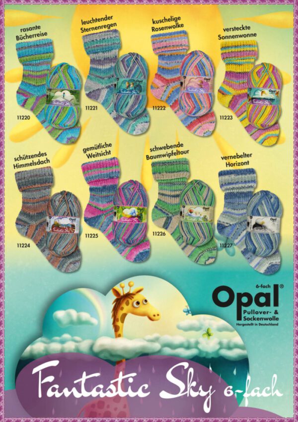 Opal Fantastic Sky 6ply