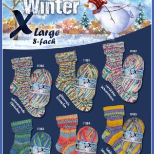 Opal Wilder Winter X-Large 8ply