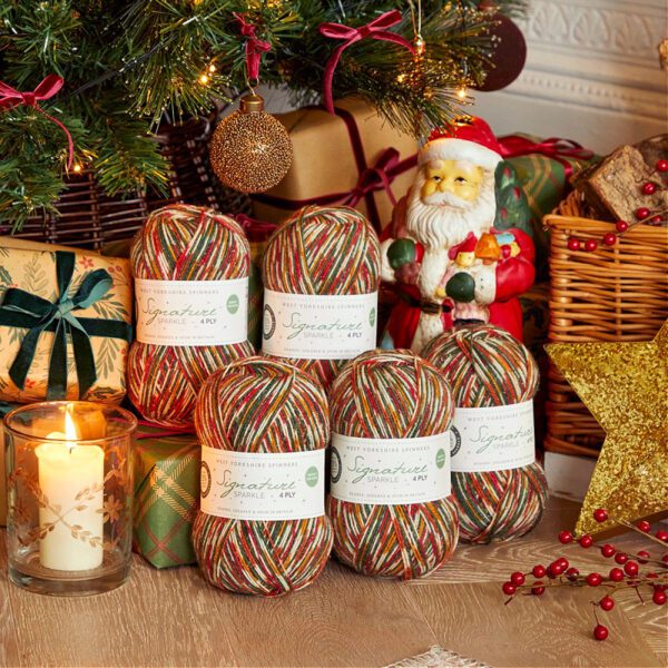WYS Signature 4ply Christmas Sock Yarn