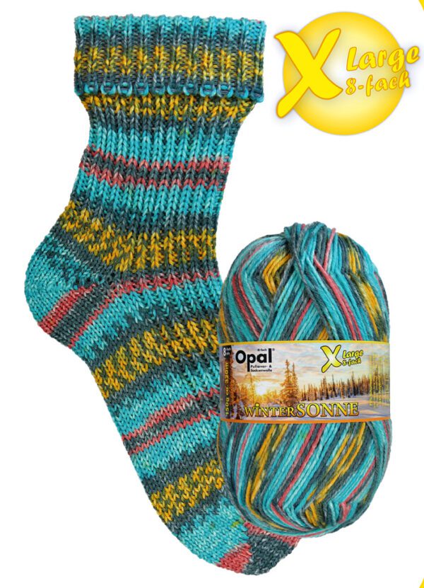 Opal Winter's Sun X-Large 8ply - Image 2