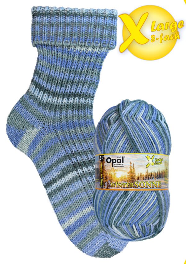Opal Winter's Sun X-Large 8ply - Image 5