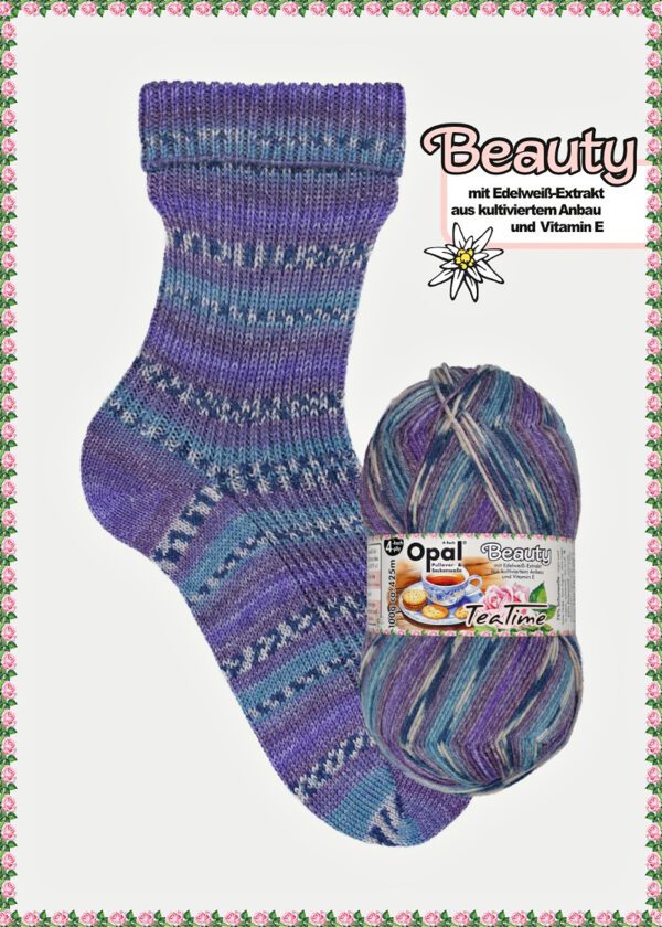 Opal Beauty Tea Time 4ply - Image 4