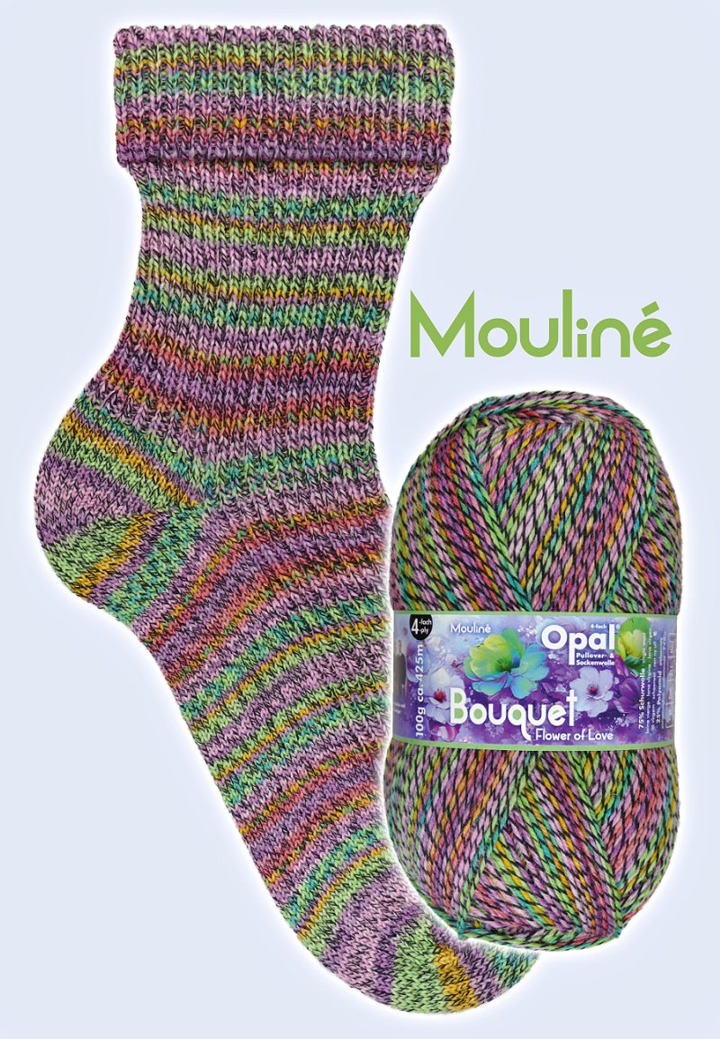 Opal Bouquet Mouline 4ply - Image 2