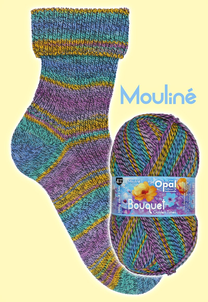 Opal Bouquet Mouline 4ply - Image 3
